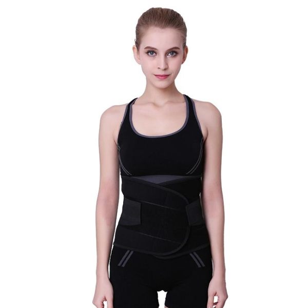 束腹帶收腹帶 產後束縛帶 護腰帶 透氣保健舒適腰部護理支撐束腰帶腰封【多多鞋包店】ps2906