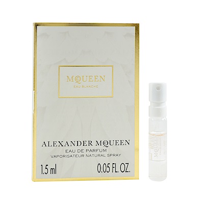 Alexander McQueen 白花之水 女性淡香精 針管小香 1.5ml