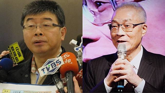 圖／翻攝自邱毅台灣微博、吳敦義臉書