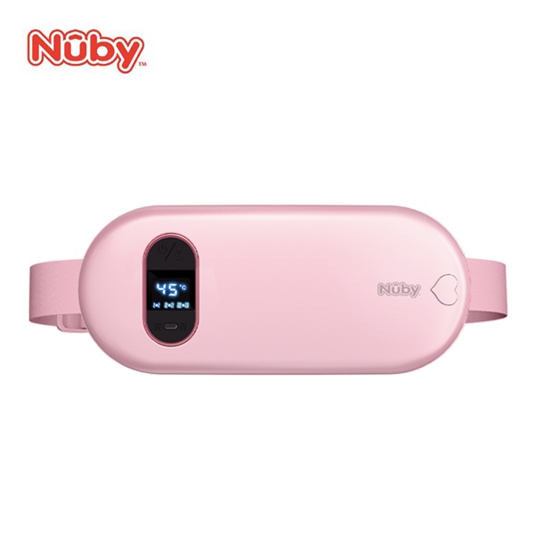 Nuby 暖宮腰帶(粉) /USB充電.熱敷腰帶.大姨媽神器