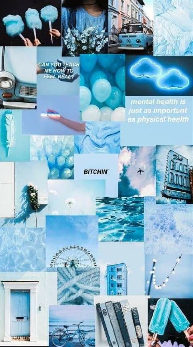 สีฟ้า💙