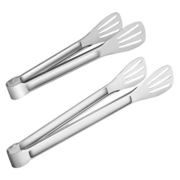 304不銹鋼煎牛排專用夾食品食物夾子燒烤工具烤肉麻辣燙夾菜廚房 夢幻衣都