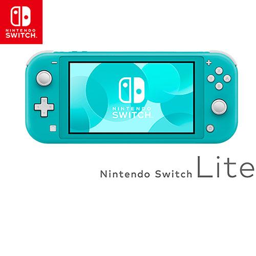 Nintendo Switch Lite主機-藍綠【愛買】