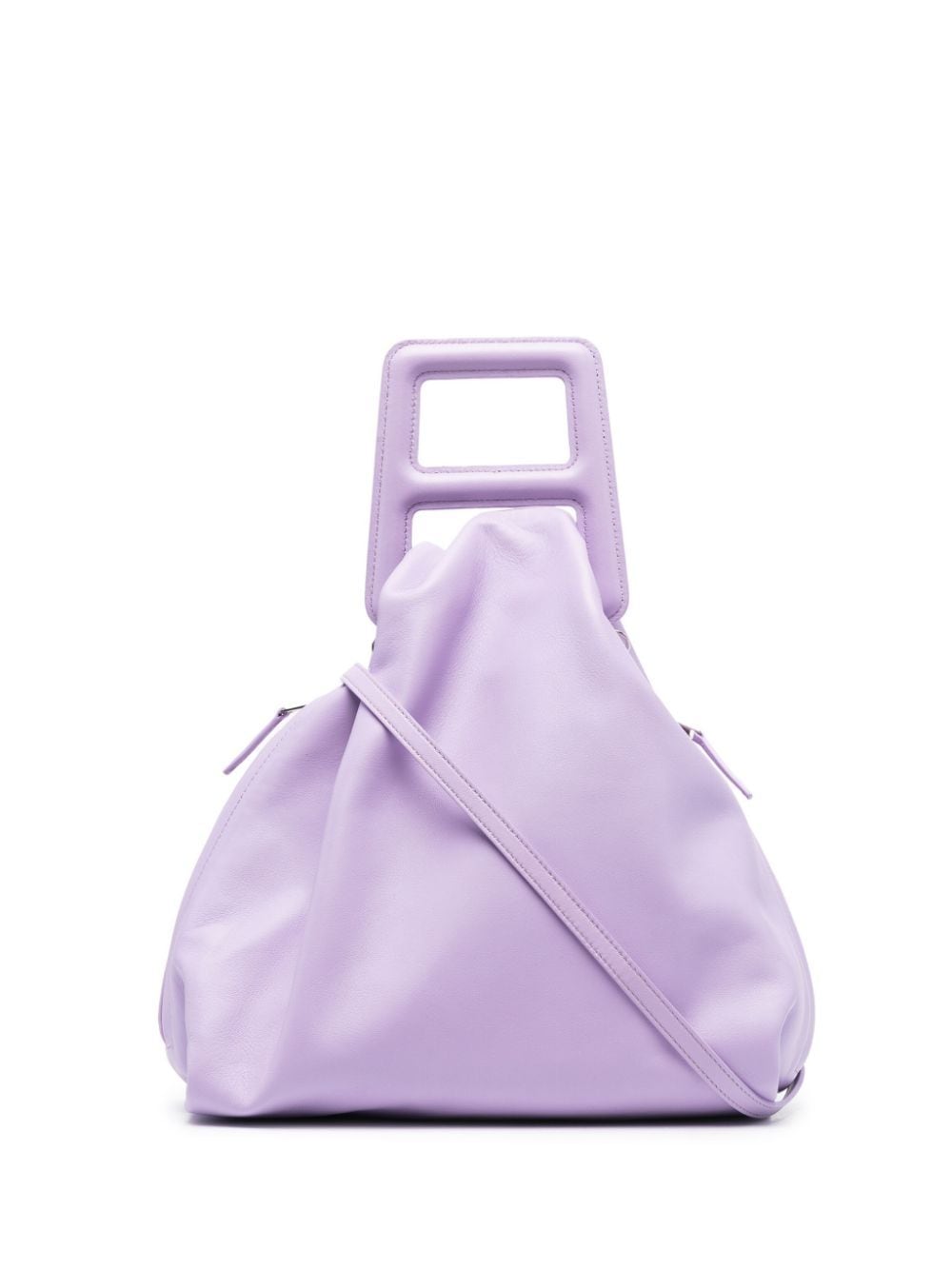 AMBUSH - embossed logo tote bag - women - Leather - One Size - Purple
