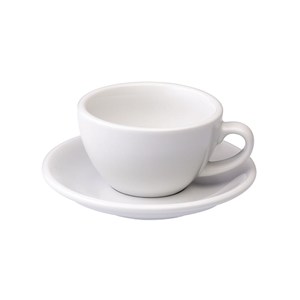 依據SCAE與SCAA標準設計製造 符合人體工學設計，平衡杯身重心更易用 杯壁厚實，保持最佳適飲溫度 1300度高溫釉燒，吸水率低，易清潔