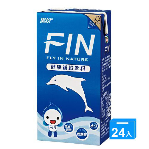 黑松FIN健康補給飲料300MLx24入/箱【愛買】