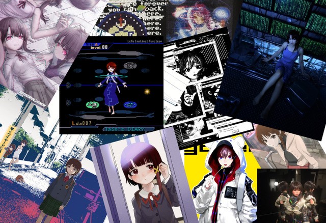 Serial Experiments Lain 世界初 アニメのオンライン展示会開催 Twitter投稿された作品も展示