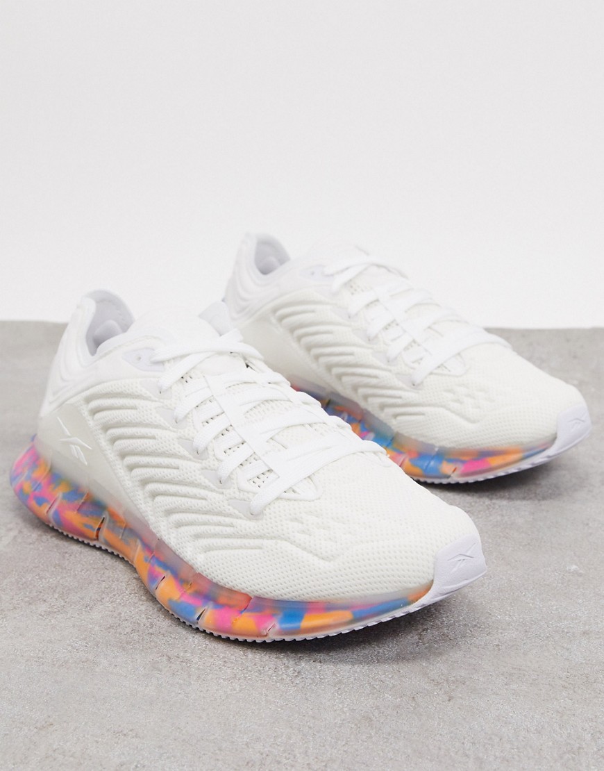 Trainers by Reebok If in doubt, trainers Low-profile design Lace-up fastening Padded tongue and cuff