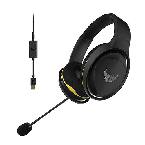 【商品特色】1、堅固的不鏽鋼頭帶提升耐用性2、按下音效線控裝置的按鈕，享受內建7.1聲道虛擬環繞音效3、電腦、Mac、PS4、Nintendo Switch、手機及 Xbox One 等跨平台支援4、