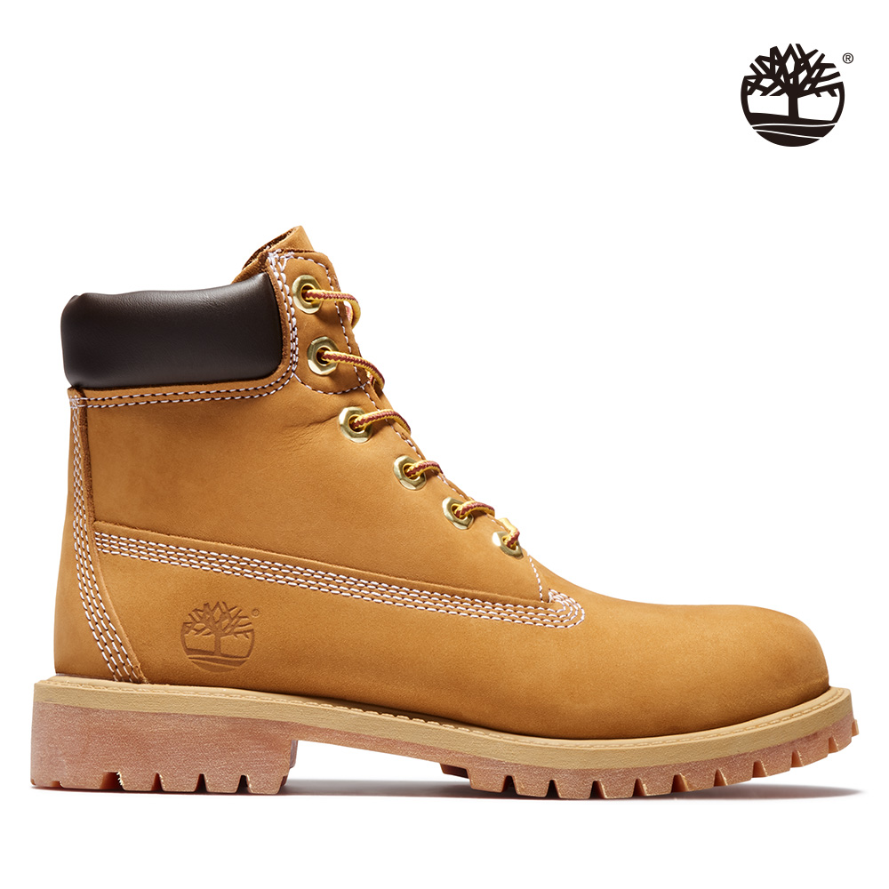 Timberland 童款小麥黃經典防水6吋靴|12909713