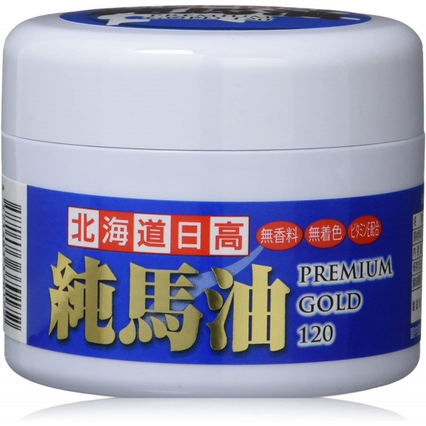 日本製 北海道 日高 純馬油 120ml
