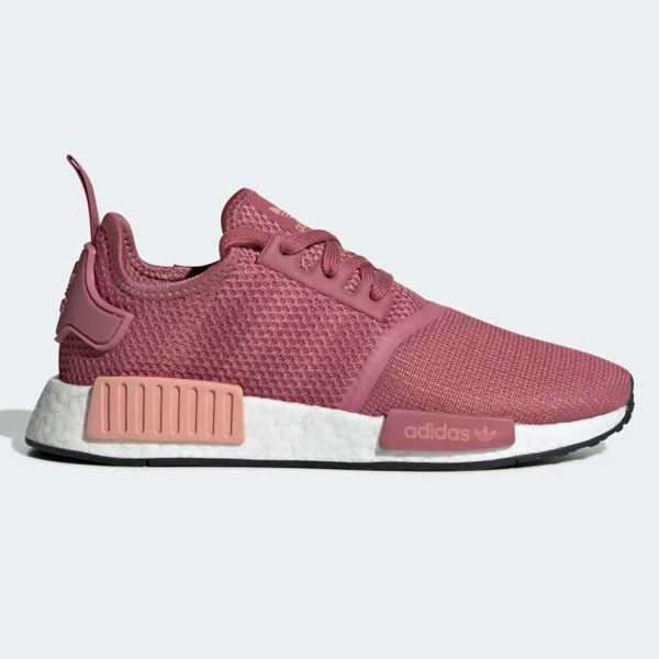 ADIDAS NMD_R1 女鞋 慢跑 休閒 BOOST 襪套 限量 玫瑰粉【運動世界】BD8029