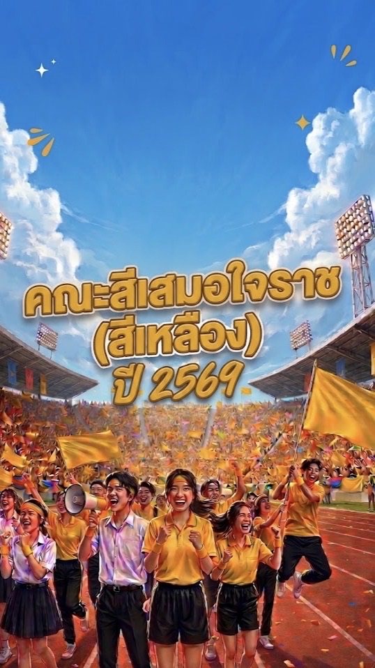 คณะสีเสมอใจราช(สีเหลือง)ปี2569