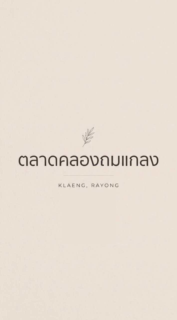 ตลาดนัดคลองถมแกลง