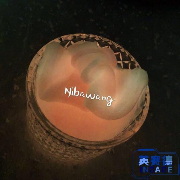 史萊姆新款夜光膠起泡膠越玩越大成品解壓玩具