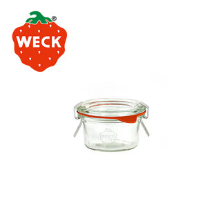德國Weck 755玻璃罐附玻璃蓋與密封配件 mini Mold 50ml 12瓶裝