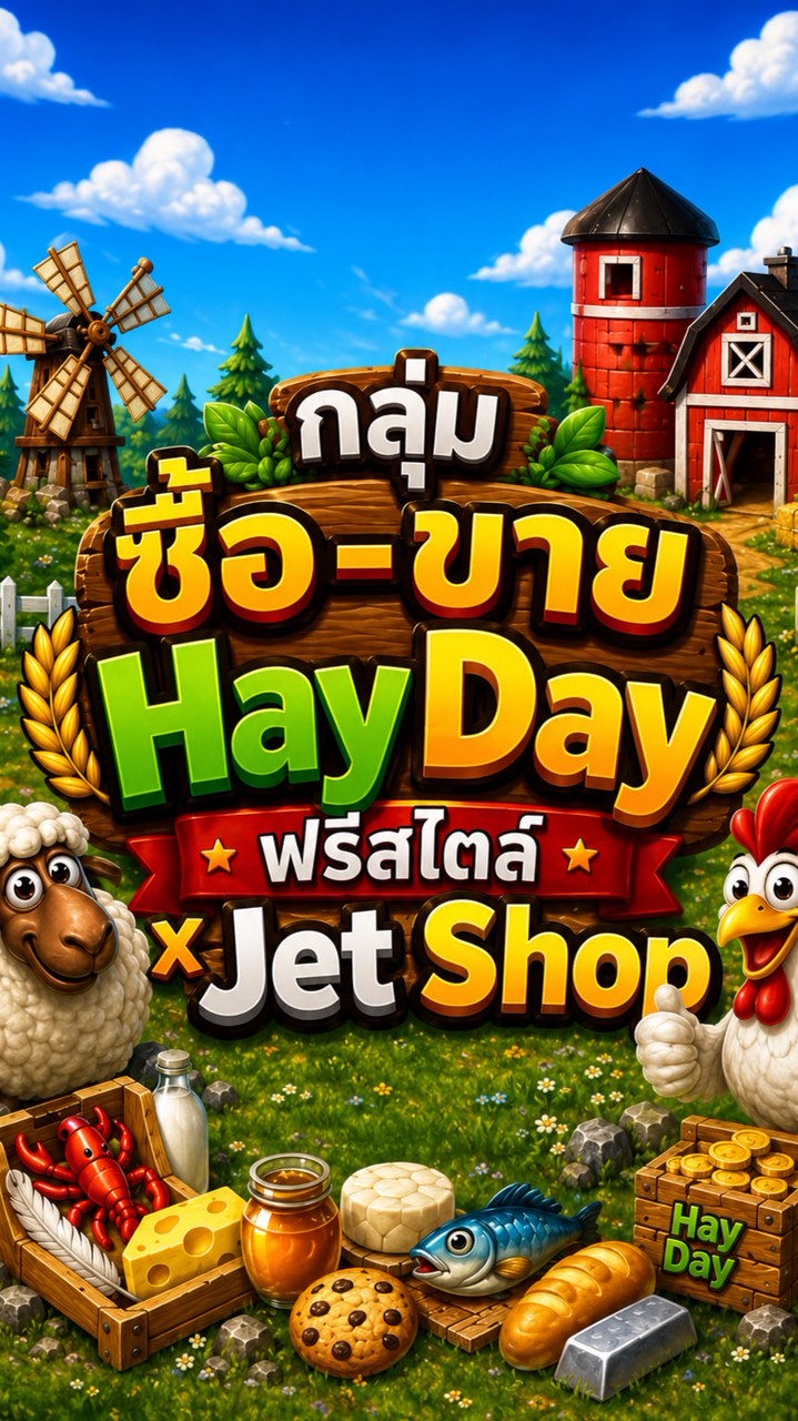 ซื้อ-ขาย HayDay ฟรีสไตล์ ✅