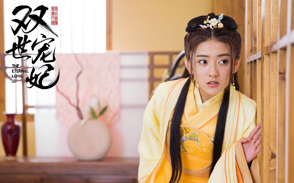 微博評選古裝網劇十大女神7：梁潔《雙世寵妃》系列、《你是我的命中注定》、《不說謊戀人》