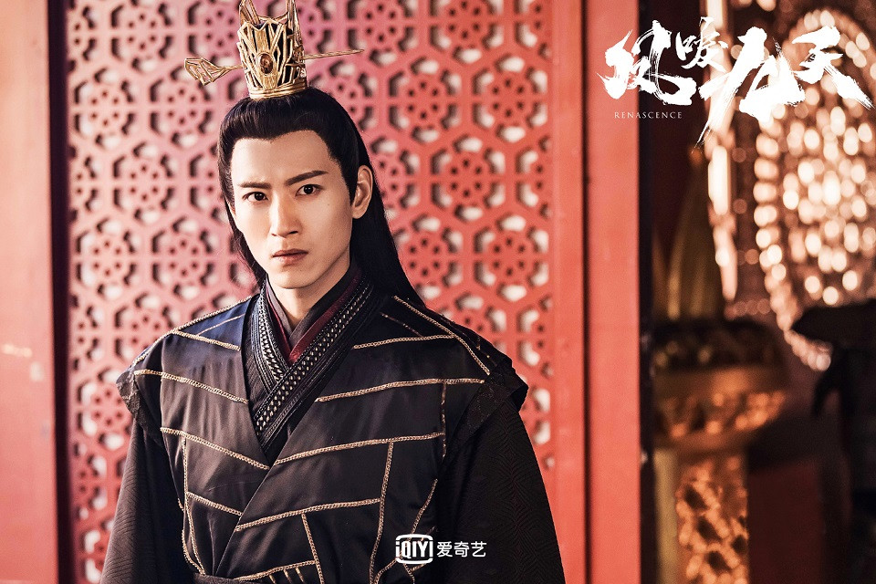 古裝劇《鳳唳九天》古裝男神&女神3：張峻寧 飾演 夜鴻弈