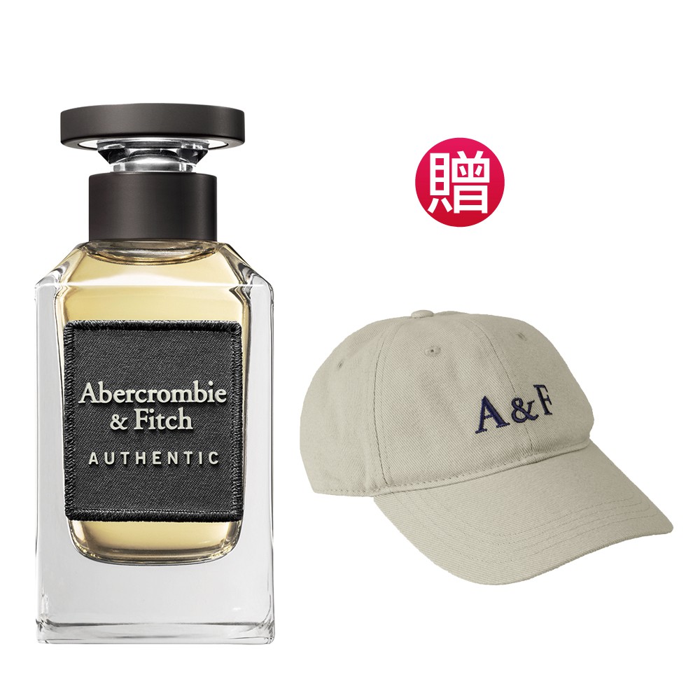 Abercrombie&Fitch真我男性淡香水50ml(贈)A&F品牌棒球帽 Vivo薇朵