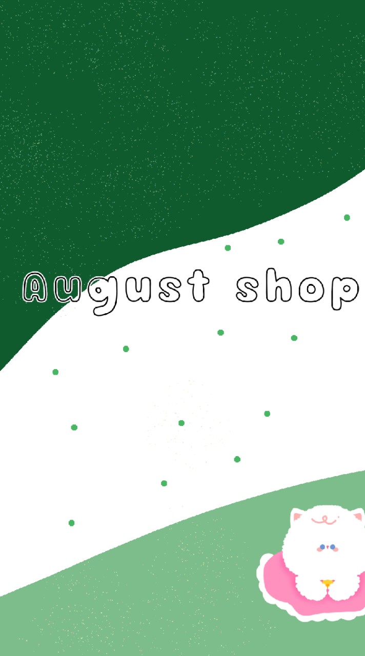 August shop ♥️