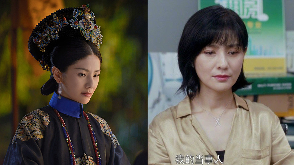 后宮娘娘現代角色對比6：胡可《如懿傳》純貴妃vs《安家》闞太太