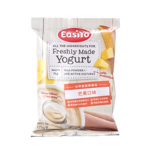 紐西蘭牛乳遇見初夏芒果，發酵後散發微微果香 每嚐一口冰冰涼涼的優格，芒果的微酸甜與牛乳相輔相成 紐西蘭威仕蘭牧場純淨乳源(不使用生長激素、放牧快樂牛) 輕鬆享受DIY優格的樂趣