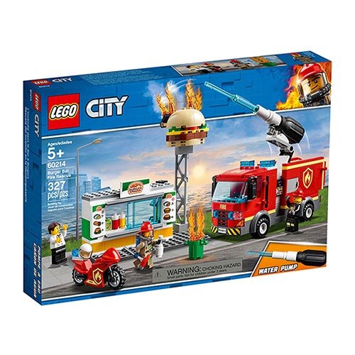 樂高LEGO 60214 City Fire 城市系列 - 漢堡餐廳火災救援