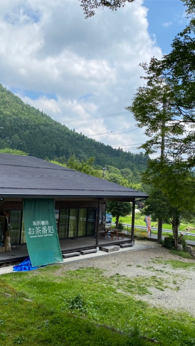 棚田カフェon坂折棚田お茶番処