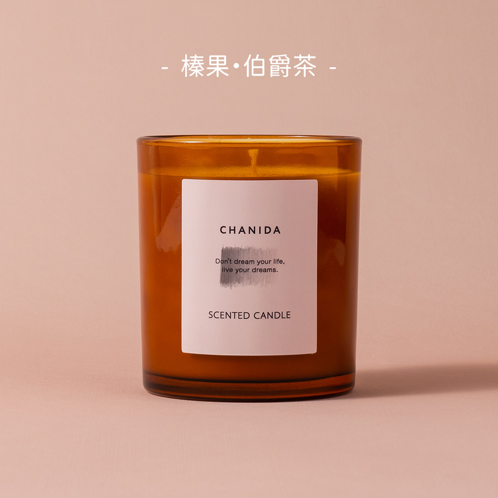 CHANIDA 香氛蠟燭／榛果・伯爵茶