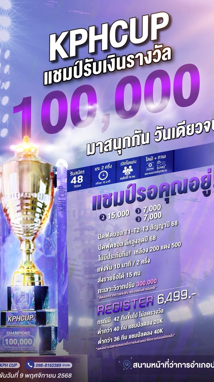 KPH CUP #เงินแสนปรางค์กู่