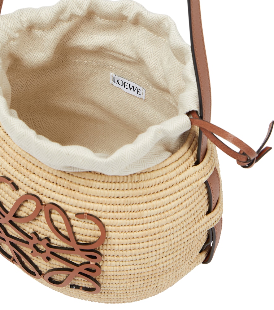 Loewe Paula's Ibiza Beehive raffia bucket bag