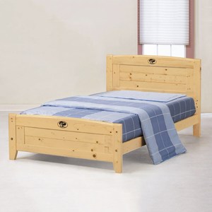 【MUNA 家居】北歐松木3.5尺單人床