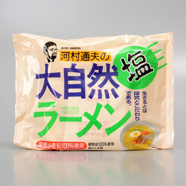 (賞味期限:2019.10.11)河村通夫大自然拉麵-鹽味 1食