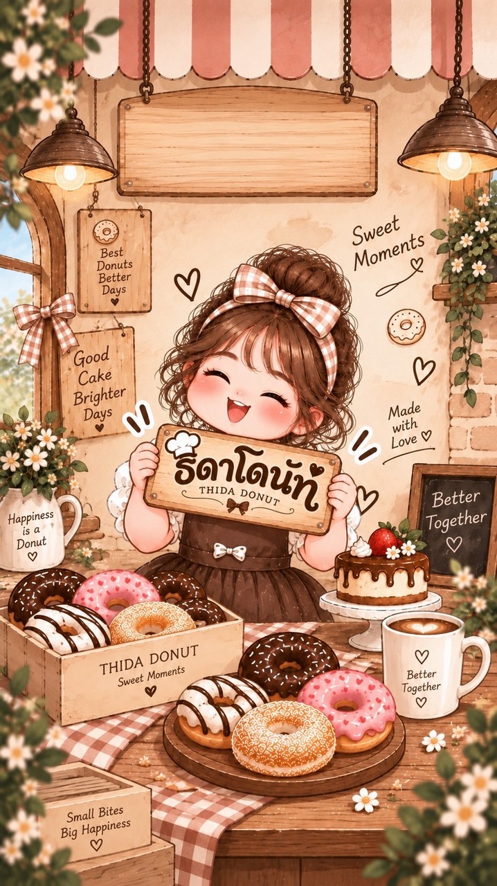 ร้านธิดาโดนัท ม.กรุงเทพ