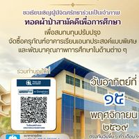 ผ้าป่าสามัคคีเพื่อพัฒนาคุณภาพการศึกษา  โรงเรียนสตรีอ่างทอง