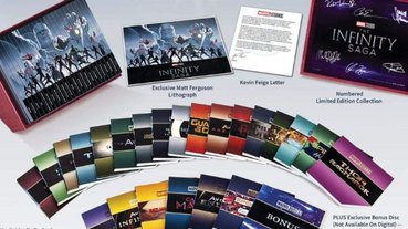 腦粉必收！漫威公開「無限傳奇」23 部電影光碟套組全貌，官方售價也終於曝光！