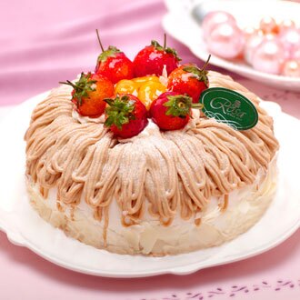 法式栗子蛋糕，精典推薦，人氣首選！