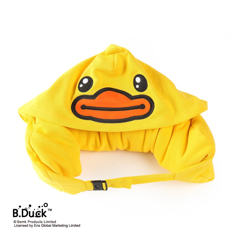 B.Duck可愛實用、旅行、午休都要帶著B.Duck！！大人小孩都適用～～#旅行頸枕 #B.Duck #bduck連帽設計攜帶方便扣環防丟商品規格材質: 毛絨尺寸: 100x100 mm淨重: 200