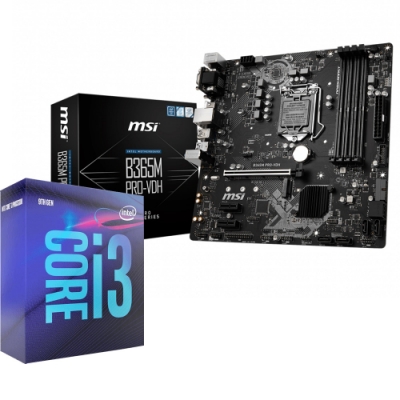 INTEL I3-9100F B365M PRO-VDH
