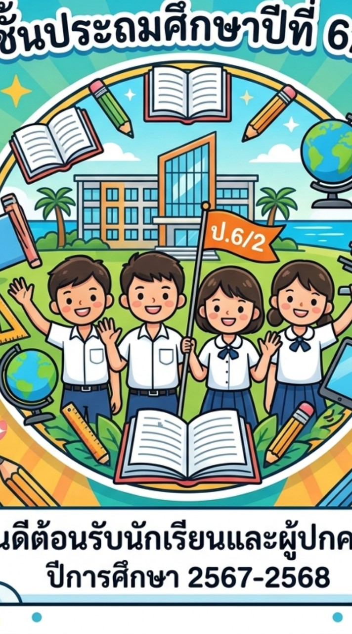 ชั้นป.6/2 ปีการศึกษา2569