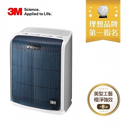 與N95口罩過濾原理相同 獨特靜電濾網99.9%濾除 智慧濾網更換指示 適用坪數6坪