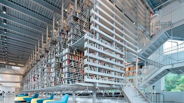 徜徉於百年懸浮書籍之海，紐約康乃爾大學梅霍藝術圖書館嶄新落成