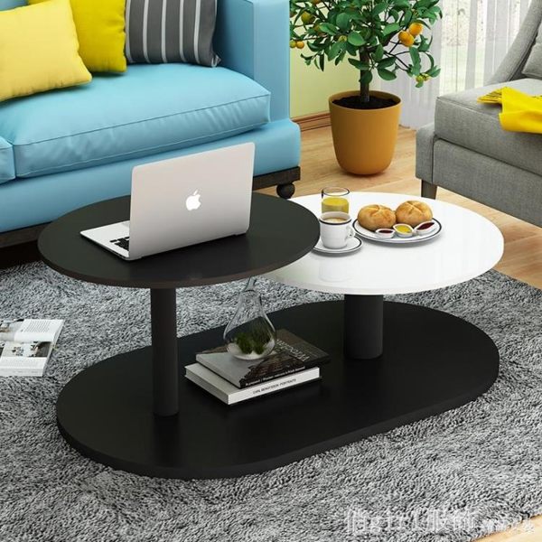 茶几簡約小戶型現代客廳簡易小桌子北歐圓形小茶几電視櫃輕奢茶桌 俏girl YTL