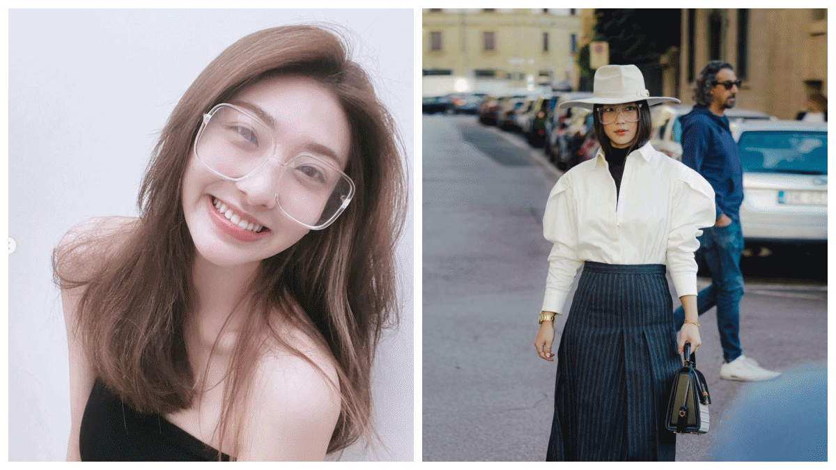 2023「透明膠框眼鏡」穿搭推薦！修容顯瘦又時尚，休閒、正裝都百搭！