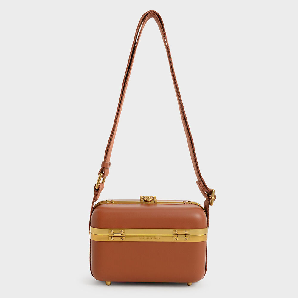 復古珠寶盒肩背包