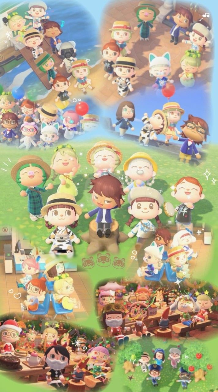 あつまれどうぶつの森🌳🌳🌳大人の交流ルーム🏡