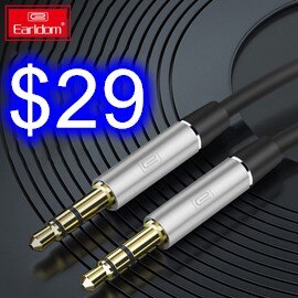 【Earldom】藝鬥士ET-AUX15音頻線一米 3.5mm公對公音頻連接線 車用音響音源線 手機喇叭連接線