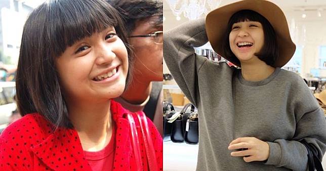 7 Penampilan Putri Titian ini bukti tetap imut, sekarang udah jadi ibu