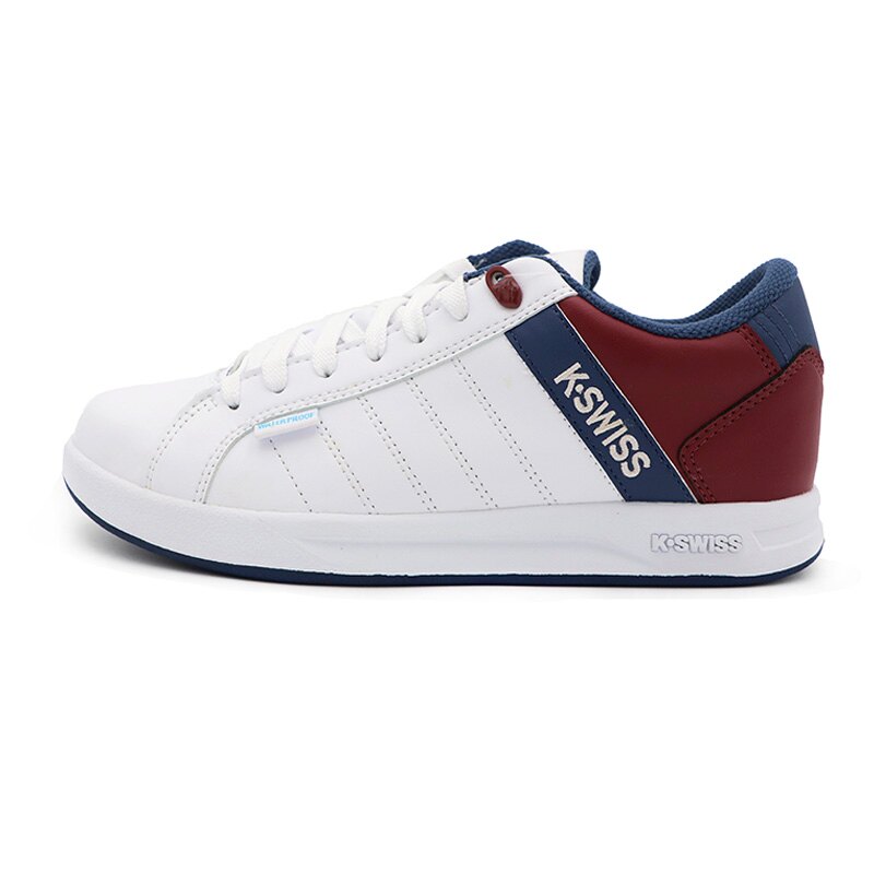 K-swiss Lundahl WP 白紅藍 防水 皮質 時尚運動鞋 女款 NO.J1006【新竹皇家 96100-180】
